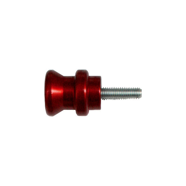 BIKE-LIFT, rear aluminum bobbins 6mm, red Paddock stands Bike Lift