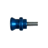 BIKE-LIFT, rear aluminum bobbins 8mm, blue Paddock stands Bike Lift
