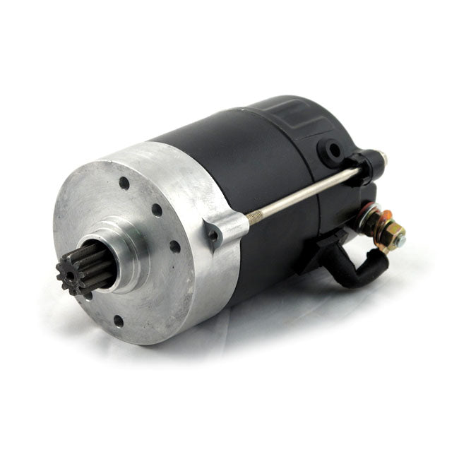 Drag Specialties Starter Motor 1.4 Kw Hitachi Black Starter Motors Drag Specialties