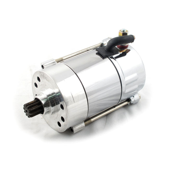 All Balls, Prestolite style starter motor. 1.4kW. Chrome STARTER MOTORS All Balls