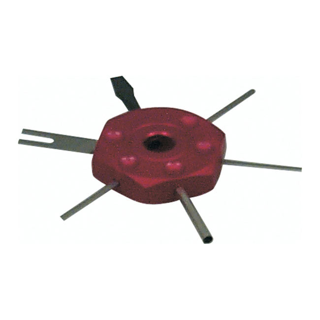 Lisle, 6 1 Star Receptacle Extractor Lisle