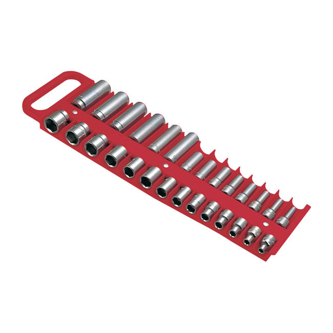 Lisle, 3/8" Socket Holder, Red Lisle