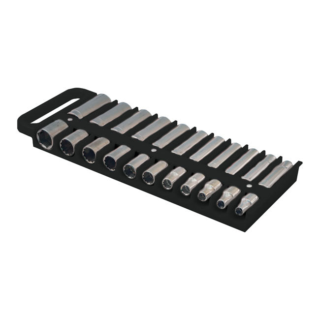 Lisle, 1/2" Socket Holder, Black Lisle
