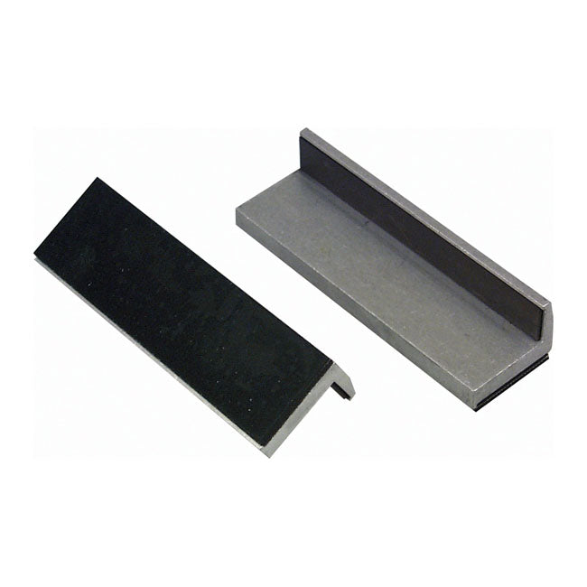 Lisle, Magnetic Alu Vice Jaws With Rubber Lisle