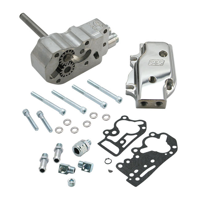 S&S, HVHP oil pump kit with gears. Universal cover OIL PUMPS S&S