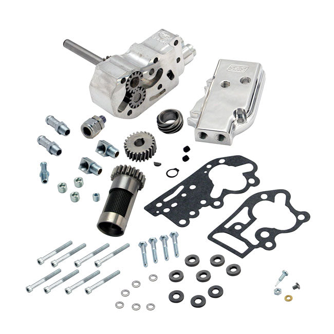 S&S Cycle Oil Pump Kit With Drive Gear, Breather Gear & Shim Kit Oil Pumps S&S Cycle