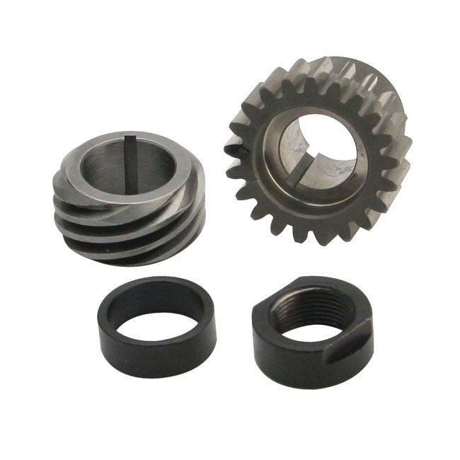 S&S, 90-99 B.T. pinion shaft gear/conversion kit. Black PINION CONVERSION KITS S&S