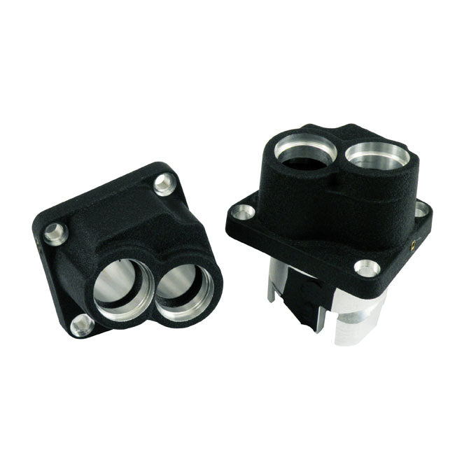 S&S Cycle Tappet Guide Set Wrinkle Black Tappet Blocks S&S Cycle
