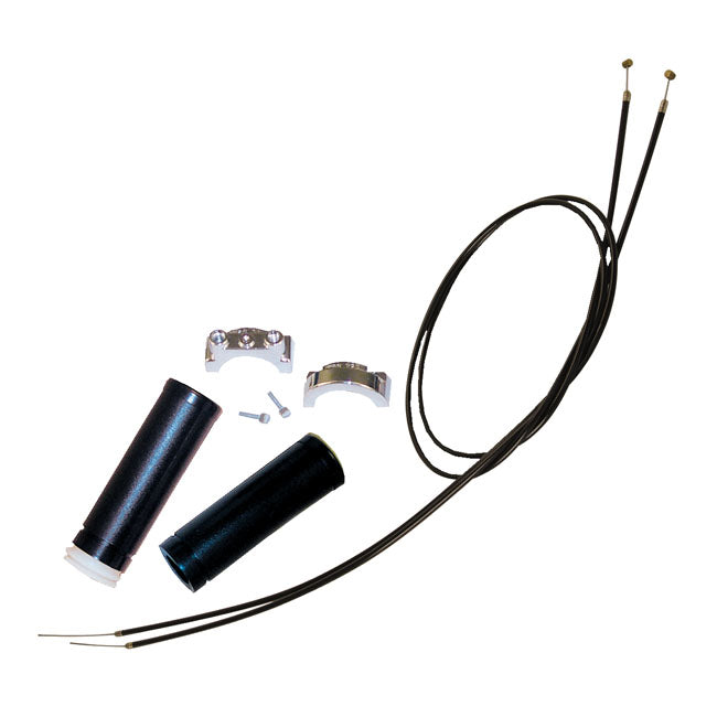 S&S, throttle assembly with 36" throttle cables THROTTLE ASSEMBLY S&S