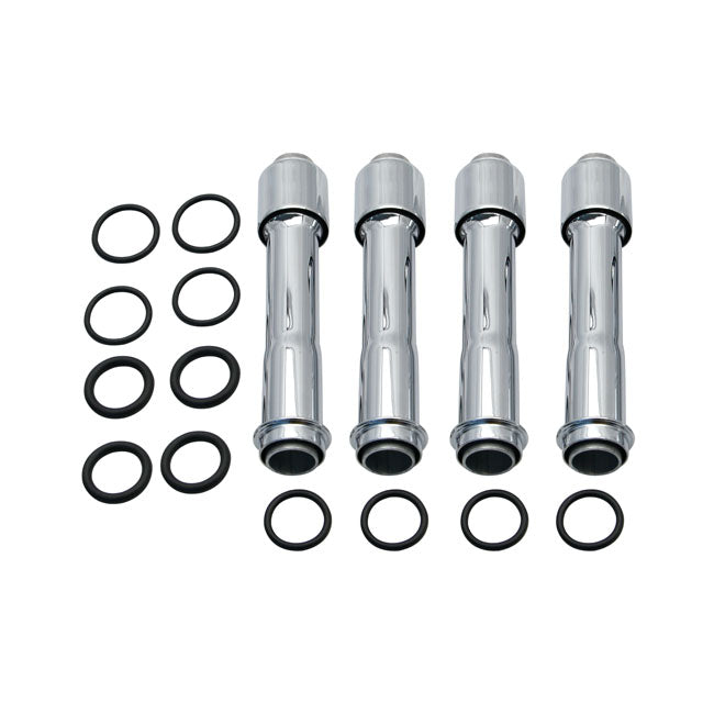 S&S Cycle Pushrod Cover Kit Chrome Pushrod Covers S&S Cycle