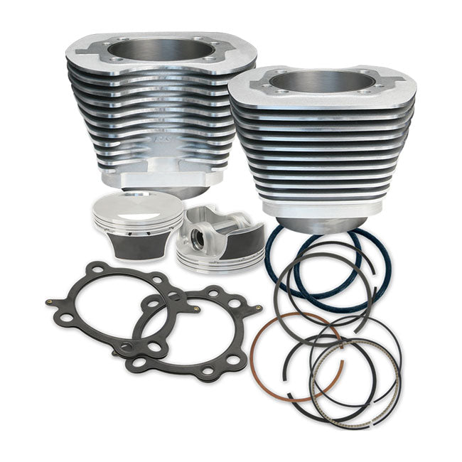 S&S Cycle Cylinder Kt 97 Tc Slv99 6 Pistons And Rings Kits S&S Cycle