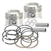 S&S, 3-1/2" bore 8:1CR piston kit. Std PISTONS AND RINGS KITS S&S