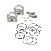 S&S, 3-7/16" forged stroker piston kit. +.060" PISTONS AND RINGS KITS S&S