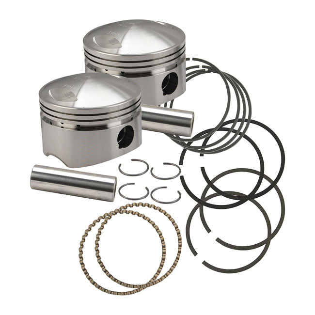 S&S Cycle Forged Piston Kit 3 5/8" Std Size Pistons And Rings Kits S&S Cycle