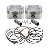 S&S, Evo stroker piston set (OEM heads). +.020" PISTONS AND RINGS KITS S&S