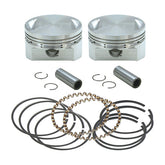 S&S, Evo stroker piston set (OEM heads). +.030" PISTONS AND RINGS KITS S&S
