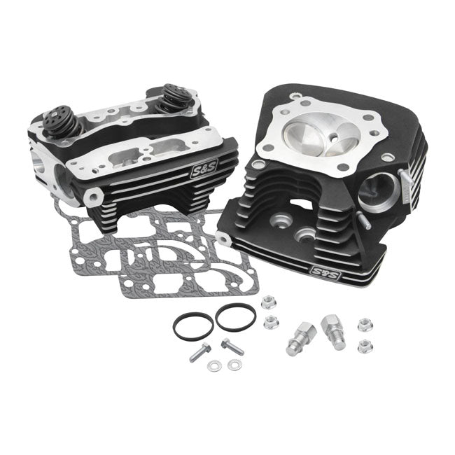 S&S Cycle Super Stock Heads 79 Cc Black Cylinder Heads S&S Cycle