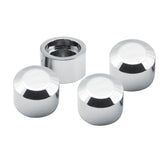 S&S, magnetic head bolt cover set, chrome HEAD BOLT COVERS S&S