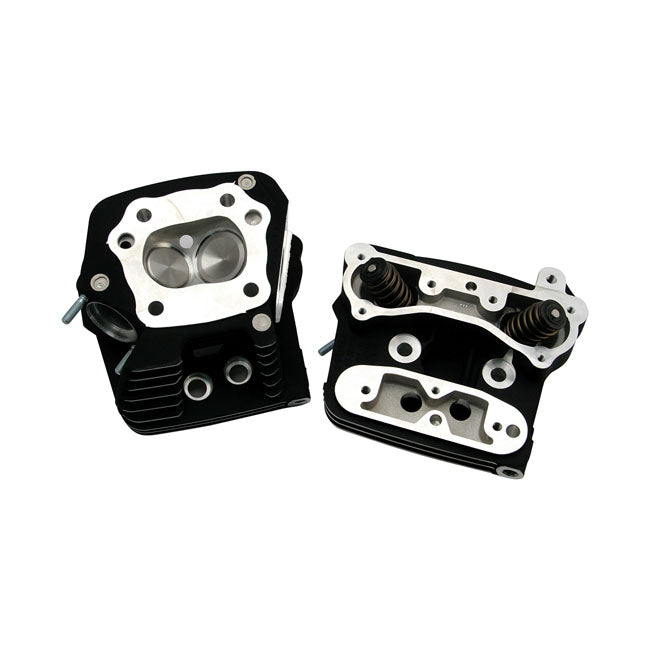 S&S, SuperStock Evo cyl. head kit. Black CYLINDER HEADS S&S