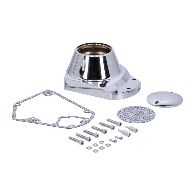 S&S, billet cam cover. Chrome GEAR COVERS S&S