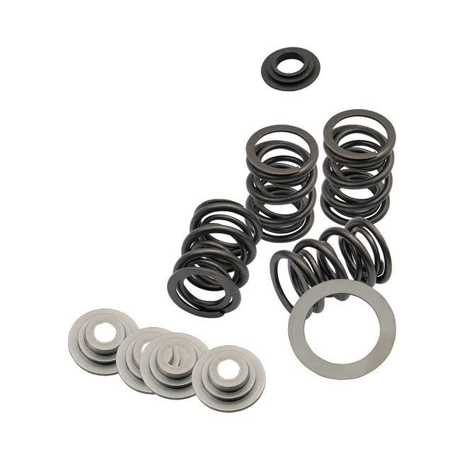S&S, valve spring kit. STD to .480" valve lift VALVE SPRINGS S&S
