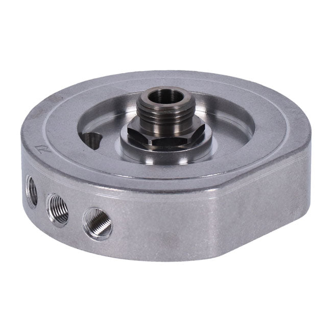 S&S, XL Sportster billet oil filter mount kit. 1/4" bolts OIL FILTER MOUNT KITS S&S