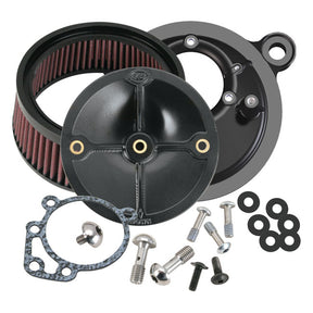 S&S Cycle Stealth Air Cleaner W/O Cover For Cv Carb Air Cleaner S&S Cycle
