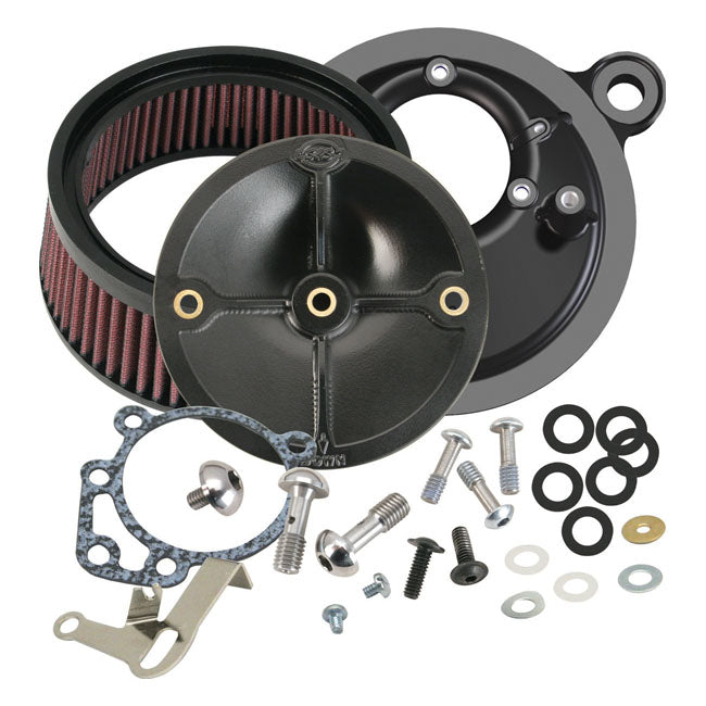 S&S Cycle Stealth Air Cleaner W/O Cover For Super E G Carb Air Cleaner S&S Cycle
