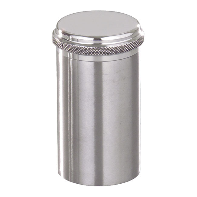 Smooth Weld-In Right Gas Cap, Aluminum Gas Cap Kustom Tech