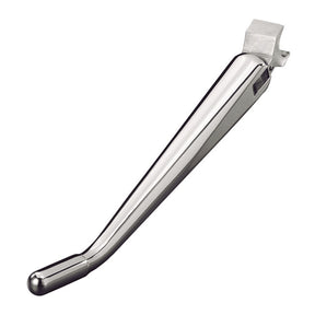 Kustom Tech Weld-On Diamond Jiffy Kickstand, Chrome Jiffy Stands Kustom Tech