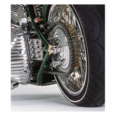 Hydraulic Rear Drum Brake With Brass Fins Brake Drum Kustom Tech Default Title