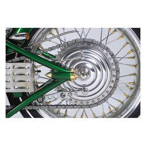 Hydraulic Rear Drum Brake With Brass Fins Brake Drum Kustom Tech
