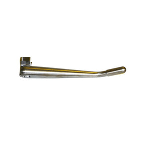 Weld-On Diamond Jiffy Stand, Plain Steel Kickstand Kustom Tech Default Title