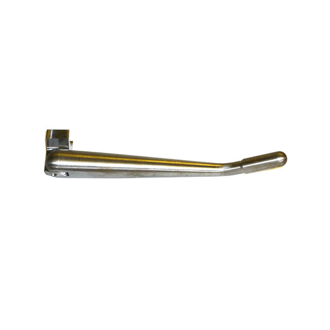 Weld-On Diamond Jiffy Stand, Plain Steel Kickstand Kustom Tech Default Title