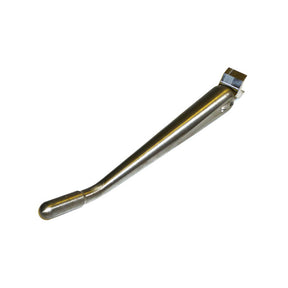 Weld-On Diamond Jiffy Stand, Plain Steel Kickstand Kustom Tech