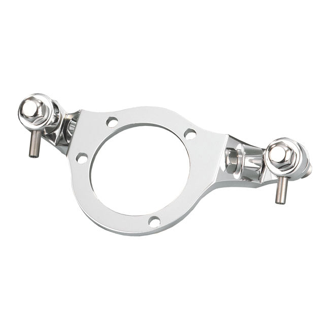 Kustom Tech Air Cleaner Bracket & Breather Kit, Polished - 93-99 Evo Big Twin Breather Kits Kustom Tech