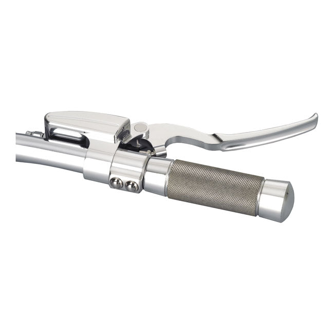 Kustom Tech Hydraulic Brake H/B Master Cylinder 12mm, Polished Master Cylinder Brake Front Kustom Tech