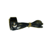 Kustom Tech Evolution Line Single Button Switch Housing, Black Switch Housings Kustom Tech