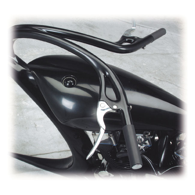 Kustom Tech Trick Wire Mech Clutch, Polished Clutch/Brake Lever Assy Kustom Tech