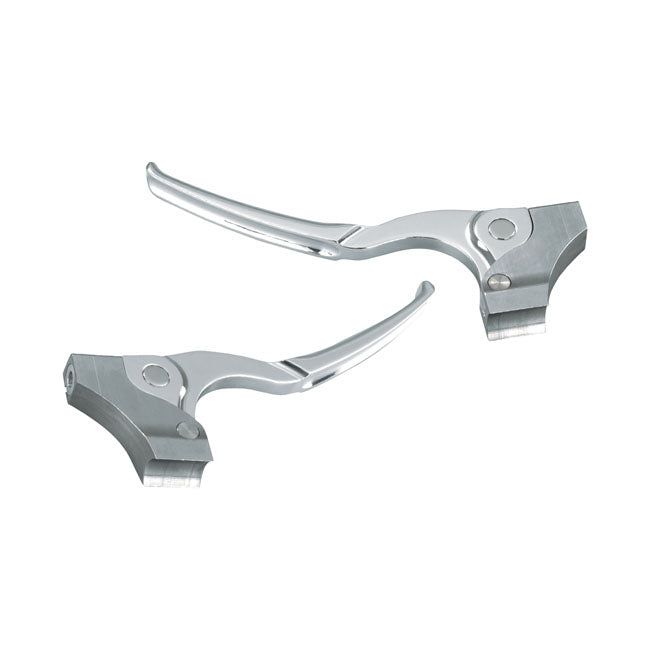 Kustom Tech Trick Wire Mech Clutch/Brake Kit, Polished Clutch/Brake Lever Assy Kustom Tech