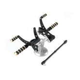 Vintage Style Forward Controls, Black & Brass - 86-99 Softail Foot Control Kit Kustom Tech Default Title