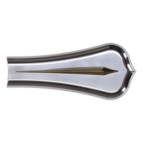 Nostalgia Style Air Cover Aluminium and Brass Polished - CV Carburetor Air Cleaner Cover Kustom Tech