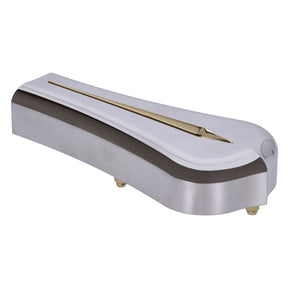 Nostalgia Style Air Cover Aluminium and Brass Polished - CV Carburetor Air Cleaner Cover Kustom Tech