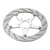 Front Right Brake Rotor 11.5" Stainless, Polished Center Brake Rotors Kustom Tech Default Title