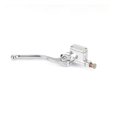Kustom Tech Grimeca Brake Master Cylinder 12mm For 1" Handlebar, Polished Brake Master Cylinders Kustom Tech