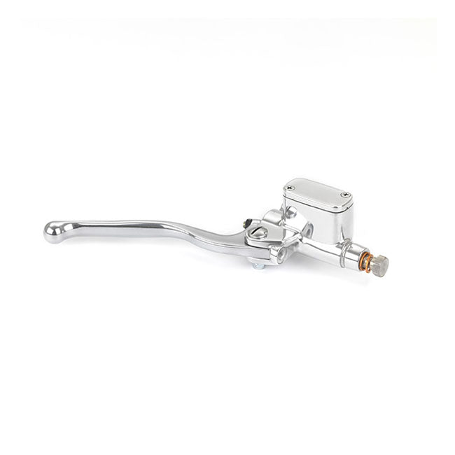 Grimeca Brake Master Cylinder 12mm For 1" Handlebar, Polished Master Cylinder Kustom Tech Default Title