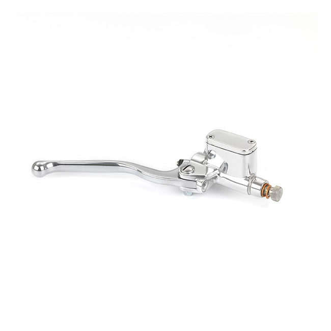 Grimeca Brake Master Cylinder 14mm For 1" Handlebar, Polished Master Cylinder Kustom Tech Default Title