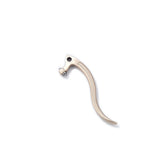 Kustom Tech Deluxe Replacement Master Cylinder Lever, Satin Levers Kustom Tech