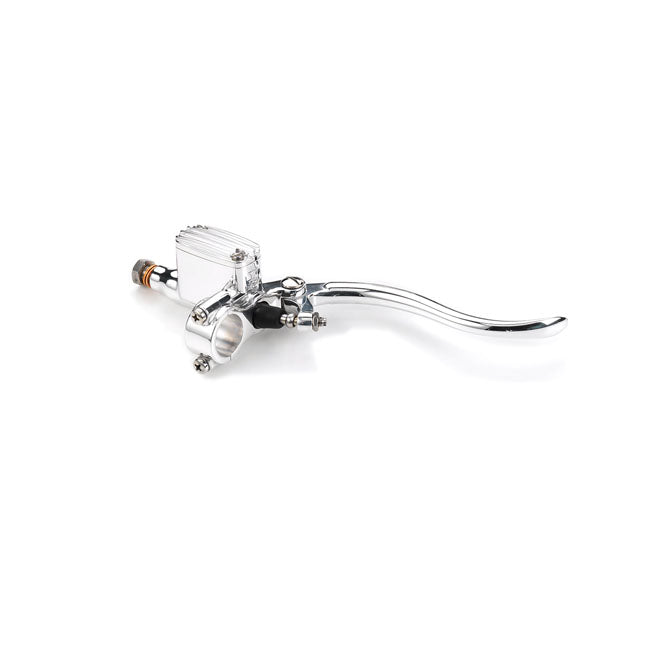 Kustom Tech Deluxe Brake Master Cylinder 12mm, Polished Brake Master Cylinders Kustom Tech