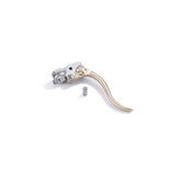 Deluxe Mechanical Brake Lever Assembly, Satin Brass Aluminium Master Cylinder Kustom Tech Default Title